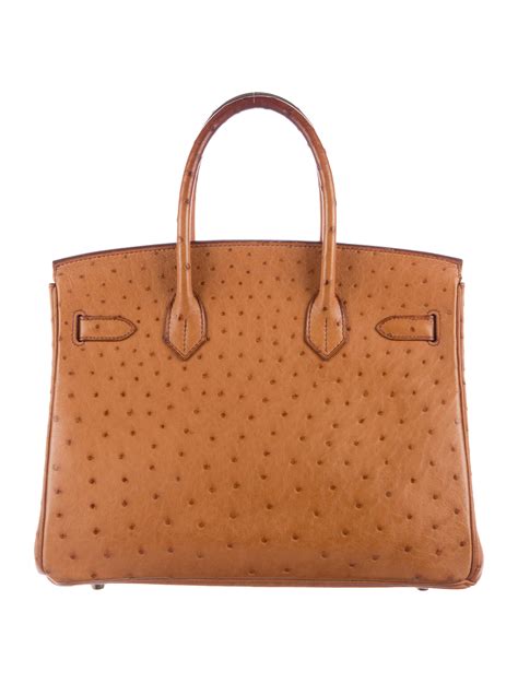 hermes birkin ostrich handbag|giant hermes birkin travel bag.